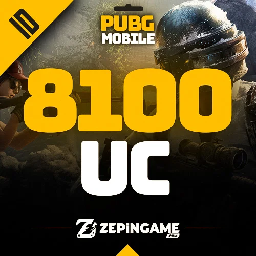 PUBG Mobile 8100 UC
