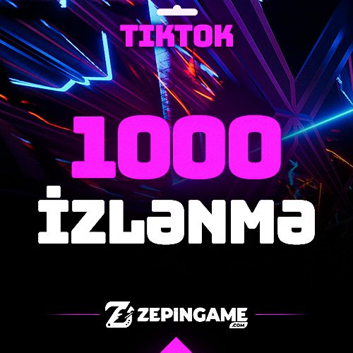 1,000 TikTok İzlənmə