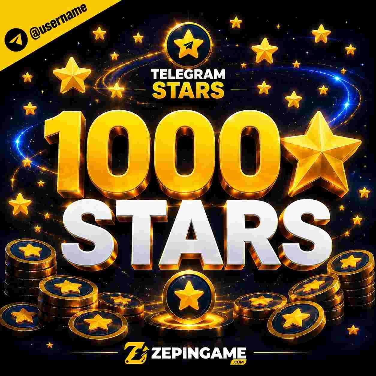 Telegram 1000 Stars