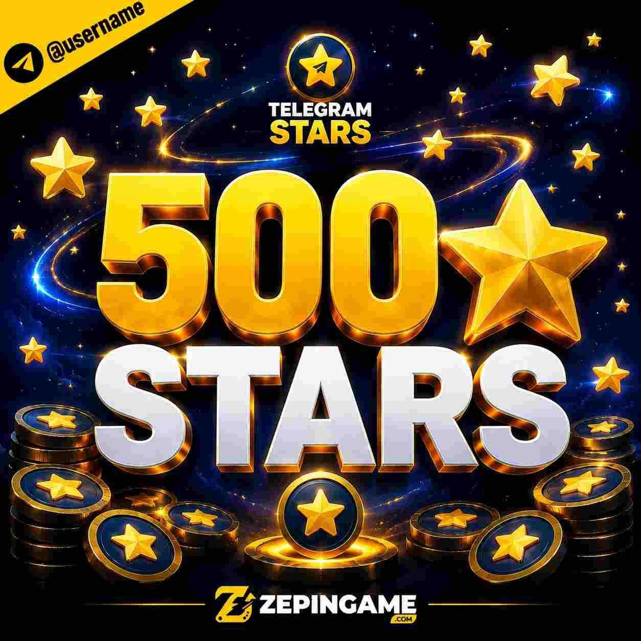 Telegram 500 Stars