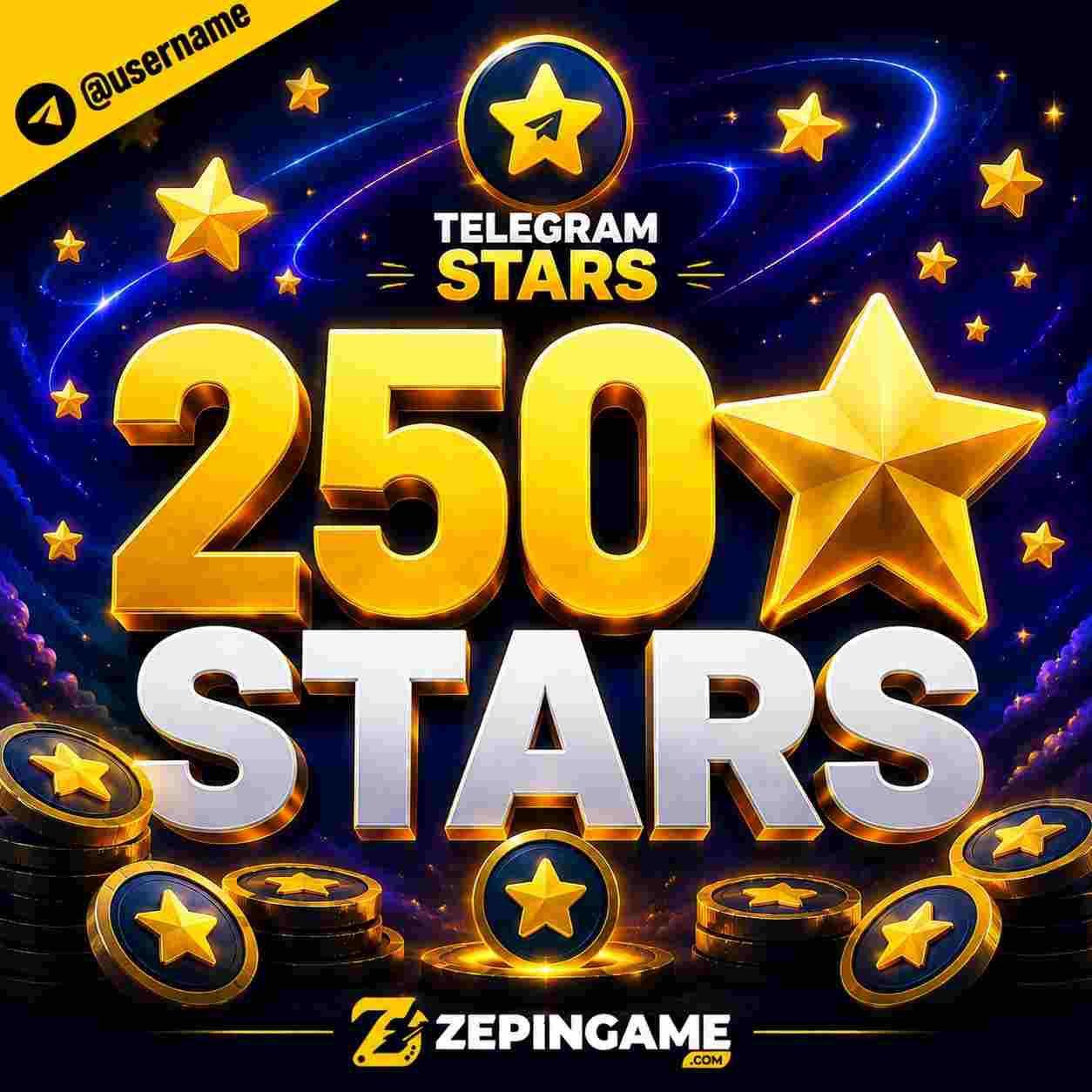 Telegram 250 Stars
