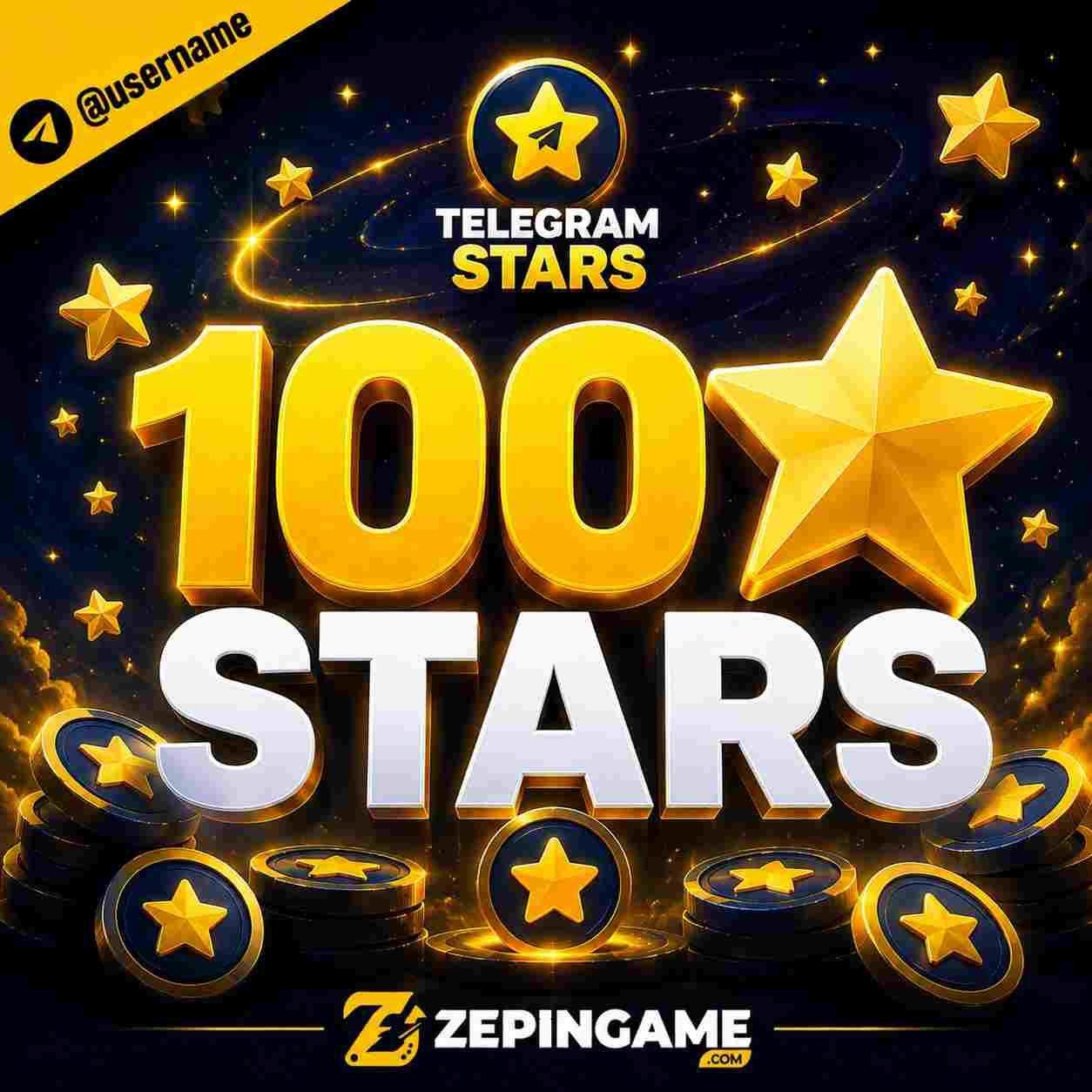Telegram 100 Stars