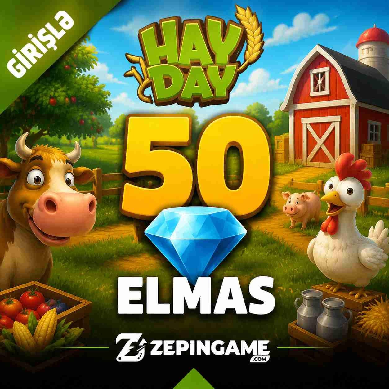 HayDay 50 Elmas
