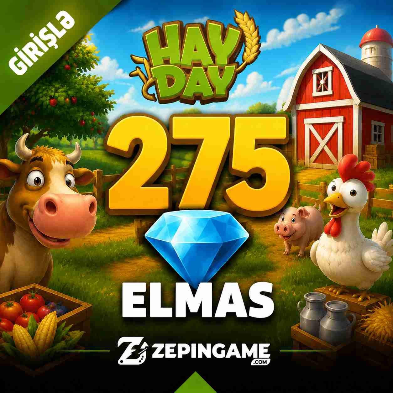 HayDay 275 Elmas