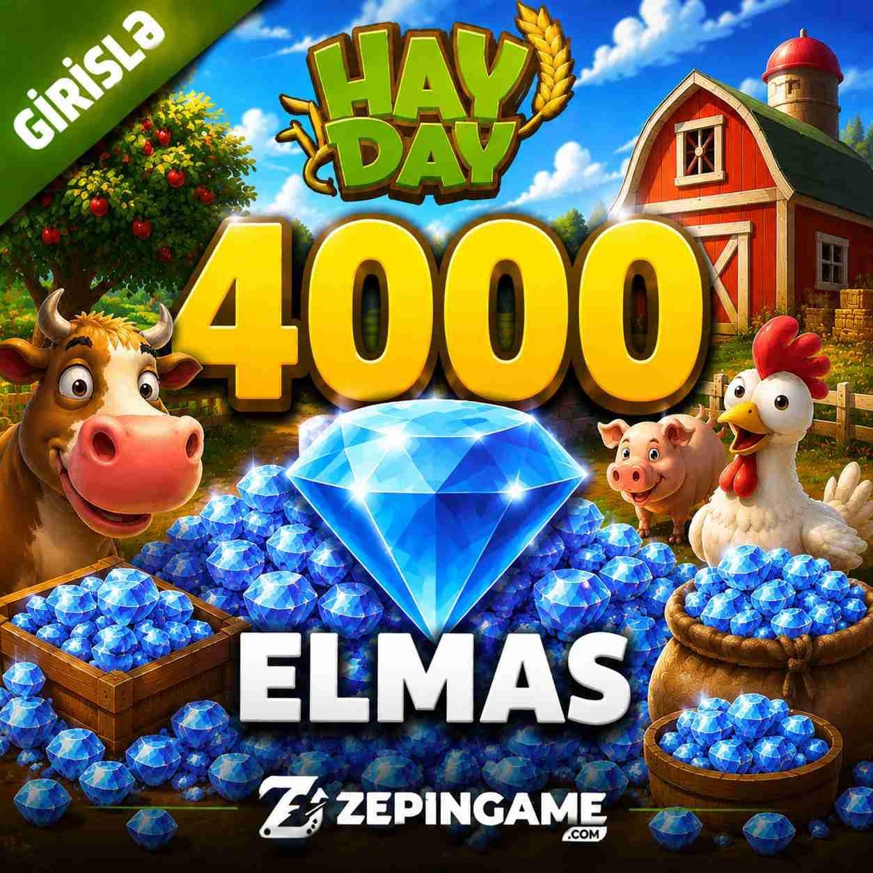 HayDay 4000 Elmas